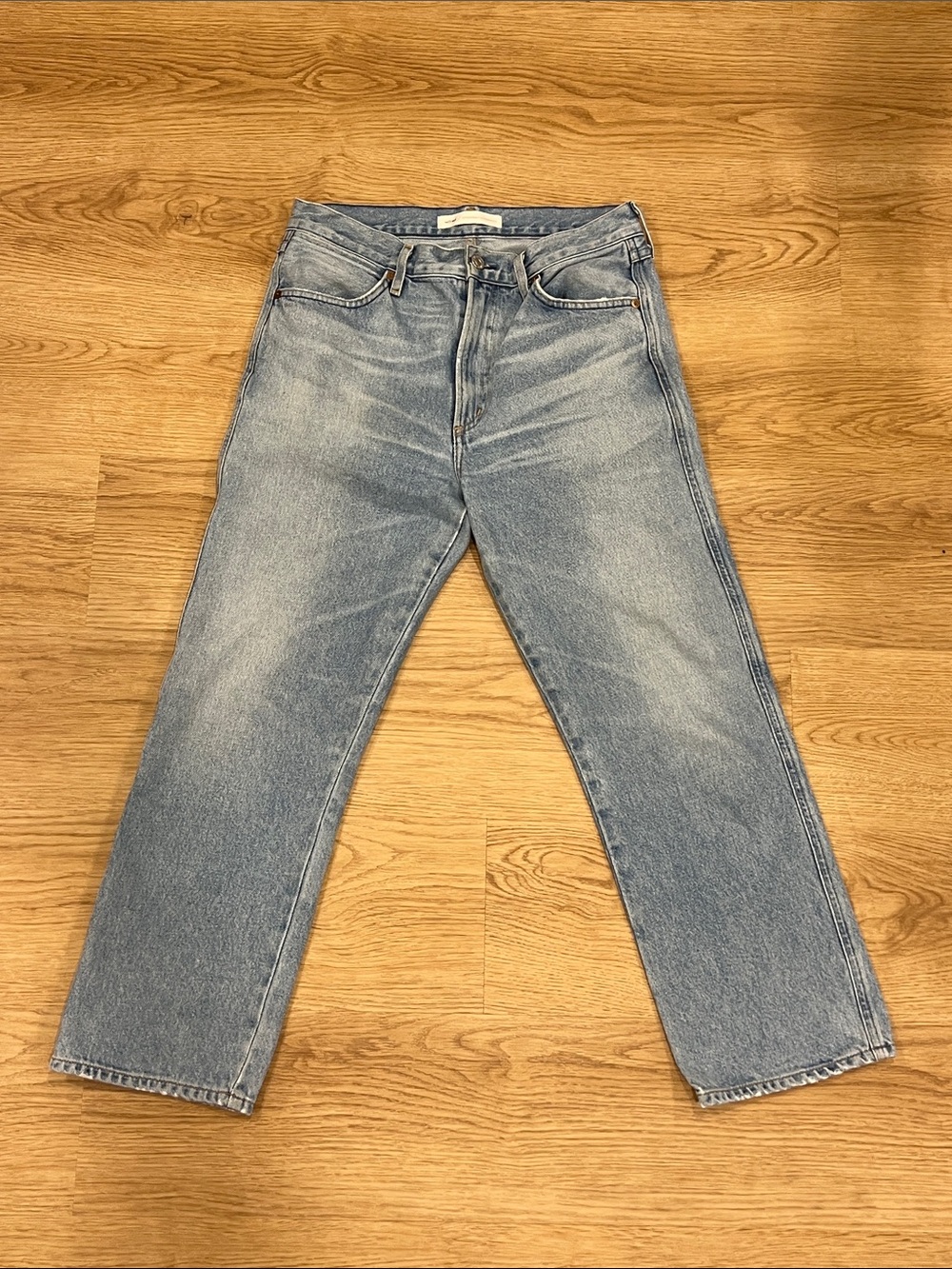 Wilfred mid-rise straight jeans
